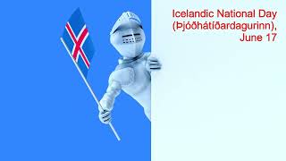 Icelandic National Day Þjóðhátíðardagurinn June 17 [upl. by Aleemaj]