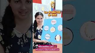 Explicación de los atributos de Dios 🙏✨ CLASESBIBLICASCONROSAMARIA RosaMariaV [upl. by Jamesy]