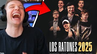 Jankos reacts Los Ratones ROSTER [upl. by Davidde]