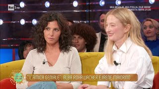 Alba Rohrwacher e Irene Maiorino  Da Noi a ruota libera 10112024 [upl. by Yeliab]