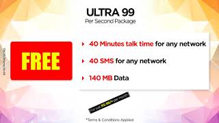 Dialog Postpaid – Ultra 99 per Second package [upl. by Ecerahc32]