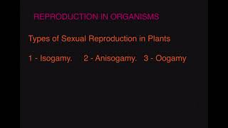 IsogamyAnisogamy  Oogamy [upl. by Kaya]