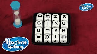 Gry Hasbro Polska  Jak grać w Boggle [upl. by Ecirtahs]