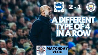 Brighton 21 Man City  Matchday vlog  Blues lose 4 in a row [upl. by Gloria]