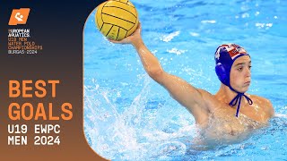 Best Goals  U19 European Water Polo Championships  Burgas 2024 [upl. by Moreville]