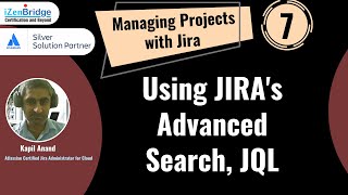 Using JIRAs Advanced Search JQL  Managing Projects with Jira [upl. by Noyek]