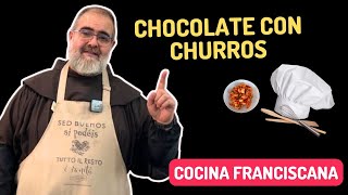 Cocina Franciscana Hoy cocinamos chocolate con churros [upl. by Krystyna]