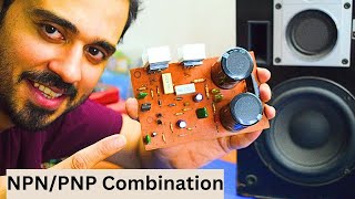 NPNPNP Amplifier New Design Sound Testing [upl. by Inalaehak]