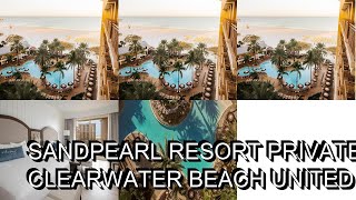 Sandpearl Resort Private Beach Review Clearwater Beach United States of America [upl. by Ardnahsal]