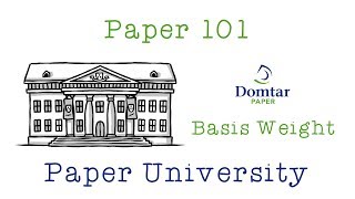 Domtar Paper 101  Understanding Paper Basis Weight [upl. by Dannon]