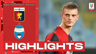 GenoaSpal 10  Gudmundsson gets victory Goal amp Highlights  Coppa Italia Frecciarossa 202223 [upl. by Dorie]