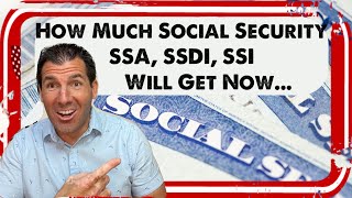 Here’s How Much Social Security SSDI amp SSI Will Get Now in 2024 [upl. by Zirkle]