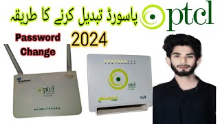 How to Change PTCL Wifi Possword in Mobile 2024  PTCL Wifi Password Change Krne KA Tarika [upl. by Onitram742]