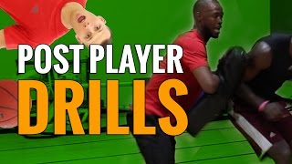 MUST DO Basketball Drills For Power Forwards and Centers  Post Players Bigmen [upl. by Etz]