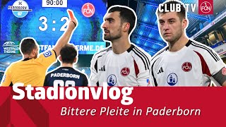 VAR Platzverweis und LastMinuteGegentor😫  STADIONVLOG gegen Paderborn  1 FC Nürnberg [upl. by Acinyt]