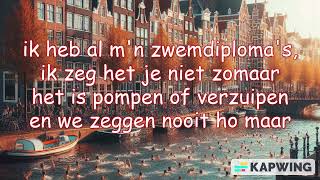 Ik Ga Zwemmen Song by Mart Hoogkamer Dutch Lyrics [upl. by Lepper]