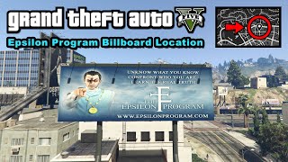 Epsilon Program billboard location  GTA 5 [upl. by Iot]