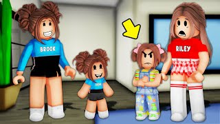 MY 8 YEAR OLD Meets BABY BROOK In Roblox Brookhaven [upl. by Nahpets]