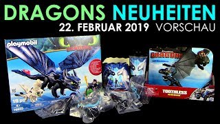 Dragons 3  Neuheiten Vorschau 22 Februar 2019  Playmobil ® Kino Merchandise [upl. by Moria]