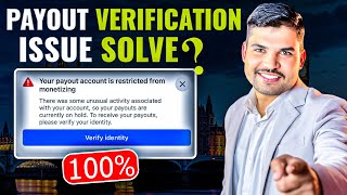 How to Solve Facebook Payout Verification Problem  Facebook Payout Account Restricted [upl. by Ynoffit]