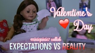 EXPECTATIONS VS REALITY Valentines Edition FEAT DARLING DOLLIES [upl. by Lertram407]