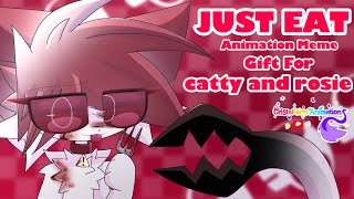 JUST EAT  Animation Meme  Gift for Cattas7 [upl. by Rosinski]