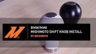 How To Install Mishimotos Delrin Teardrop Shift Knob on your BMW [upl. by Warfold327]