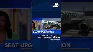 Frontier Airlines offers passengers upgrade option to keep middle seat empty [upl. by Anitnuahs]