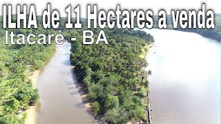 ILHA a venda em Itacaré de 11 Hectares ótimo para turismo [upl. by Amehsyt468]