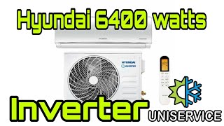 HYUNDAI INVERTER 6400 WATTS [upl. by Williams834]