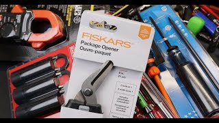 Fiskars Fail Package Opener Snips get worse by the minute Skip the Emergency room and get CJET [upl. by Haeli42]