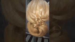 Messy bun juda hairstyle on yoututbe sors video [upl. by Cutcheon]