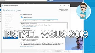 Install WSUS on Windows Server 2019 [upl. by Dolores]