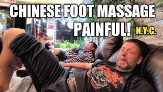 TWO MASTERS amp THE MOST PAINFUL CHINESE FOOT MASSAGE Seriously Help wActionKid in NYC 🇺🇸 [upl. by Yve]