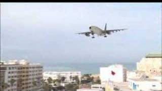 Aibus nearly crash in the city  Casablanca  Morocco [upl. by Collie]