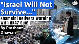 Insane Scenes from Iran  Khameini Claims Israel will not Survive War  Direct War Possible [upl. by Nirrat]