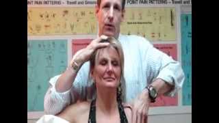 MET Treatment for Upper Trapezius trigger point vs 1st rib dysfunction [upl. by Ybloc]