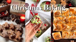 Christmas Baking christmasbaking tiktokcompilation cozybaking winterbaking [upl. by Juliano]