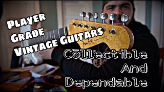 PLAYER GRADE VINTAGE GUITARS THE RIGHT TOOLS FOR THE JOB [upl. by Jamel177]