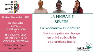 La migraine sévère  la reconnaître et la traiter [upl. by Amanda224]