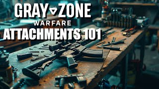 Quick Guide to Suppressors Sights Mounts and Scopes  Common Early Builds  Gray Zone Warfare [upl. by Incrocci]