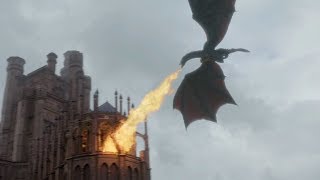 Dragon Destroys Kings Landing  Game of Thrones  S8E5 [upl. by Shishko]