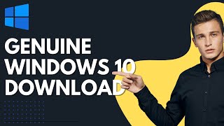 How to Download Genuine Windows 10 ISO  Official Microsoft Website [upl. by Bendick]