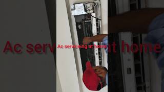 Learn How to Clean an Air Conditioner Servicing AC Cleaning at Home  SMELL FREE AC [upl. by Gigi]