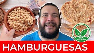 HAMBURGUESAS 🍔 vegetarianas Las mejores  NO SE ROMPEN  Tenedor Libre [upl. by Lrub]