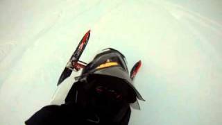 Turnagain Pass 12122010 Ripping Ski Doo Renegade X 800 ETEC [upl. by Sorgalim938]