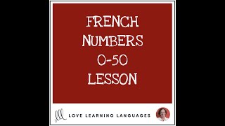 French Numbers 050 [upl. by Christy247]