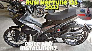 New Rusi Neptune 125 2022 Price and Installment [upl. by Azitram645]