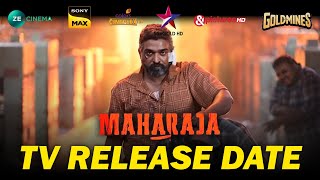 Maharaja 2024 Movie  TV Release Date  Vijay Sethupethi  Goldmines New Hindi Dubbed Movie [upl. by Eiveneg775]