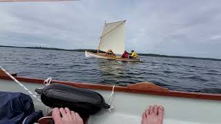 Pooduck Skiff Waupoos sail and oar expedition on the Cabonga  Day 4 [upl. by Trueblood369]